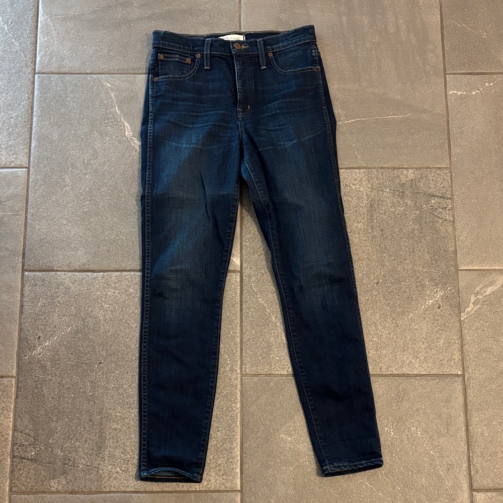 Madewell Women's Deep Indigo Skinny Jeans